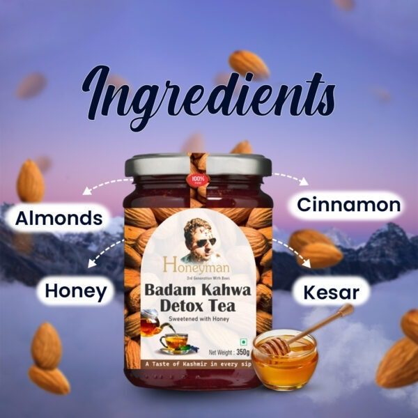 Ingredients Of Badam Kahwa