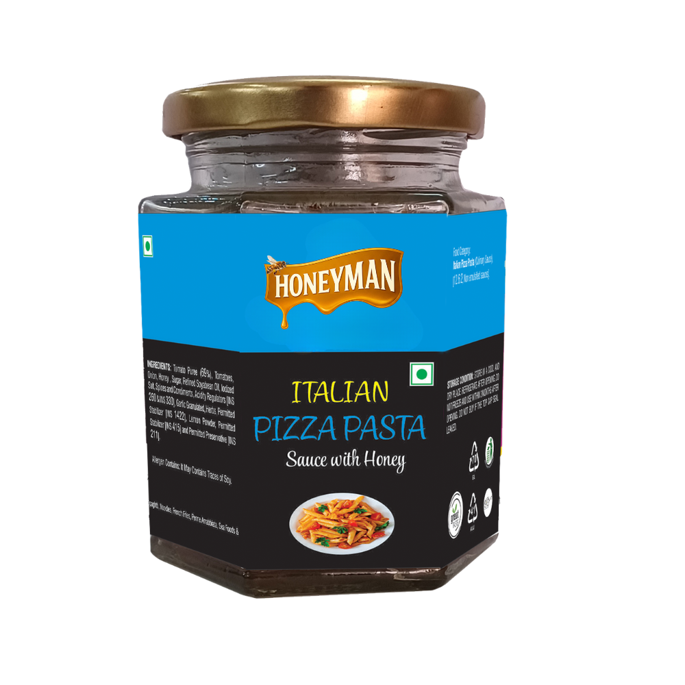 6 ITALIAN PIZZA PASTA WITH HONEY - Image 1