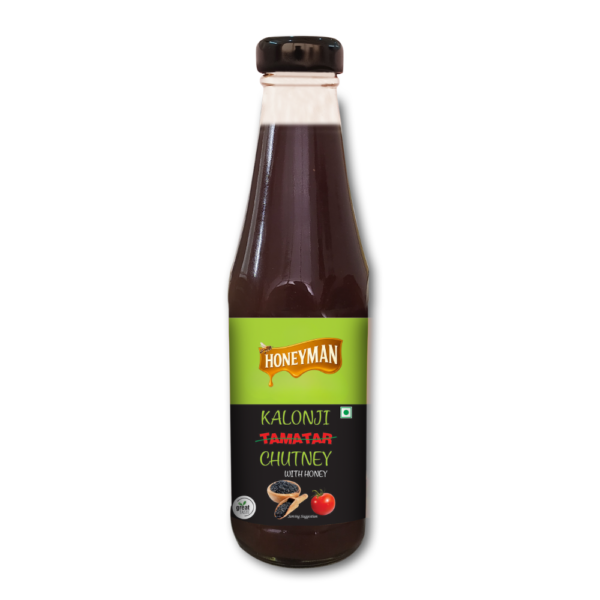 KALONJI TAMATAR CHUTNEY WITH HONEY